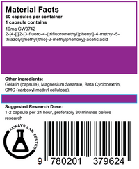 GW0742 - Super Cardarine